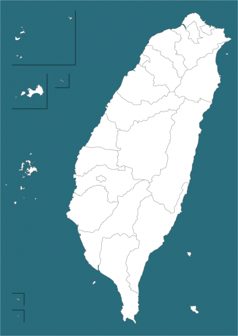 Map of Taiwan (R.O.C.)