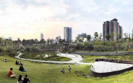 Taichung Maple Garden Park (台中秋紅谷, Maple Valley Park)