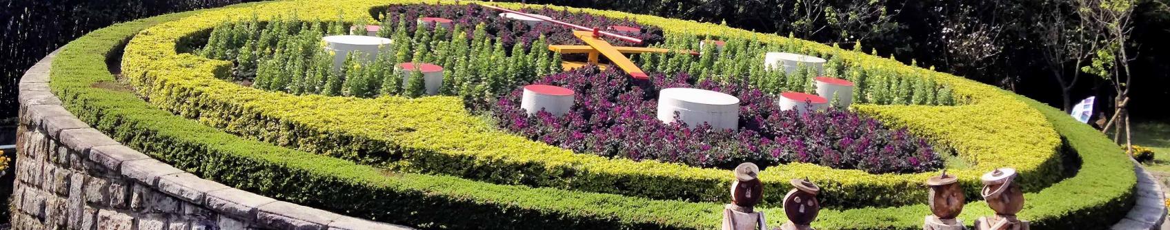Yangming Park, Flower Clock (陽明公園, 花鐘) Yangming Park, Flower Clock (陽明公園, 花鐘)